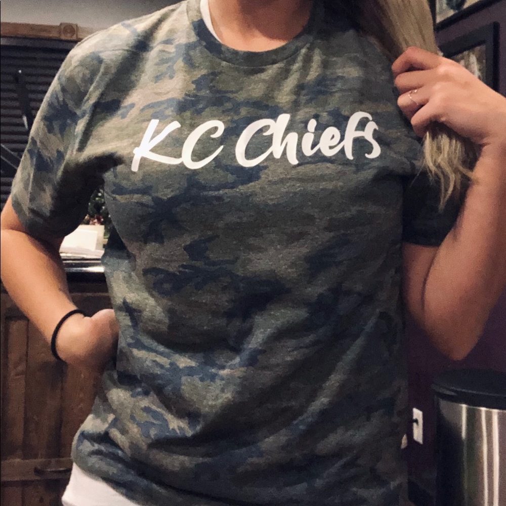 Kansas City Chiefs Camo Shirt